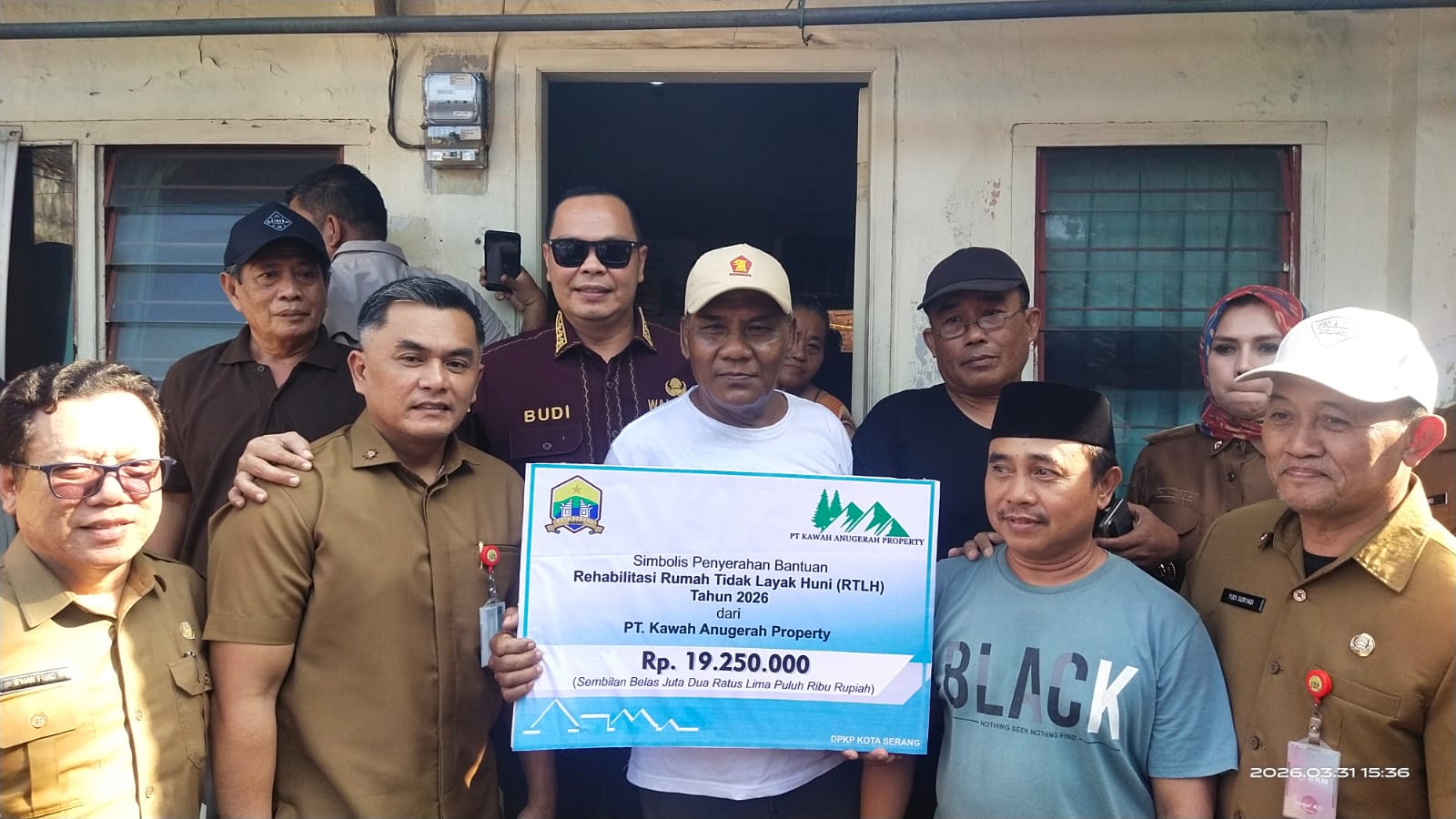 Pemkot Serang Salurkan Bantuan RTLH, Wujud Nyata Kolaborasi untuk Kesejahteraan Masyarakat